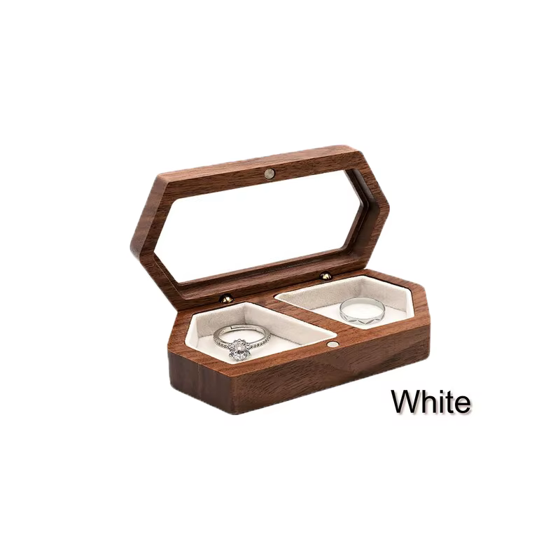 Boîte à matiques en bois gravée, double fente, parfaite pour mariage, matiques de proposition, cadea