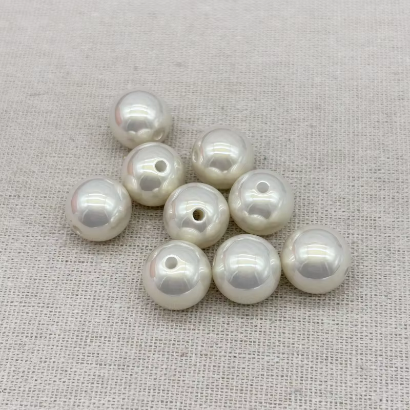 Nouvelle arrivee! Perles rondes d'imitation de 16mm, 200 pièces, pour Bracelet/boucles d'oreilles/co