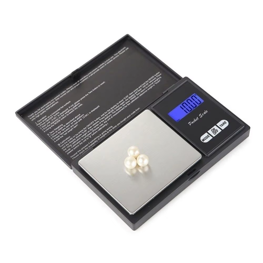 100g/0.01g 500g/0.1g Balance à bijoux électronique de poche Mini balances numériques de précision po