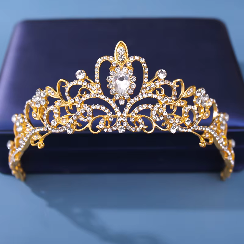 Coiffure de mariée couronne de cheveux ornement de cheveux de mariage pour femme coiffure de mariée 
