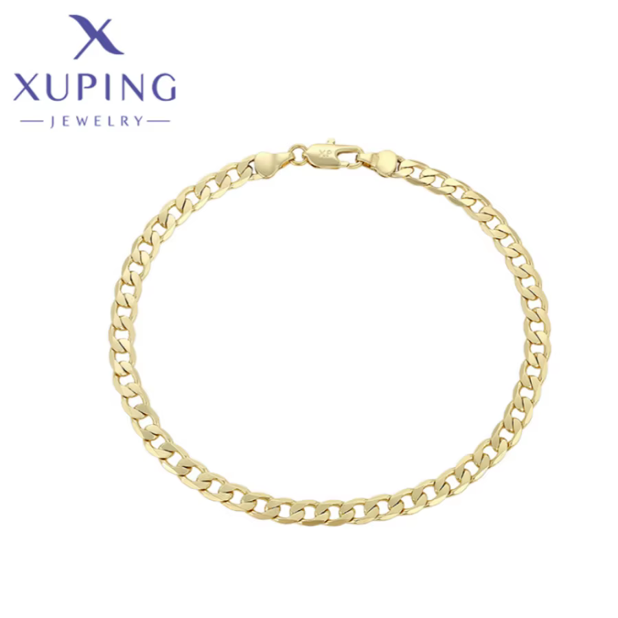 Xuping Jewelry – Bracelets pour femmes, style exquis et élégant, couleur or clair, cadeaux de fête,