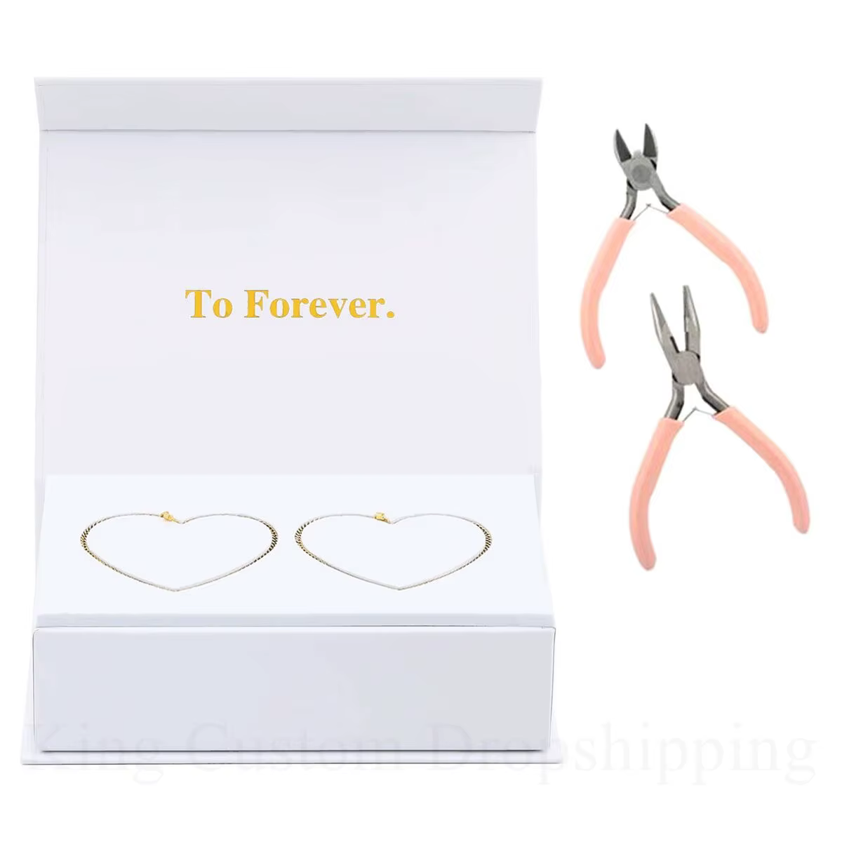2025 Nouveau Bracelet éternel permanent Bijoux de couple Faites-le vous-même Kit de bracelets de mod