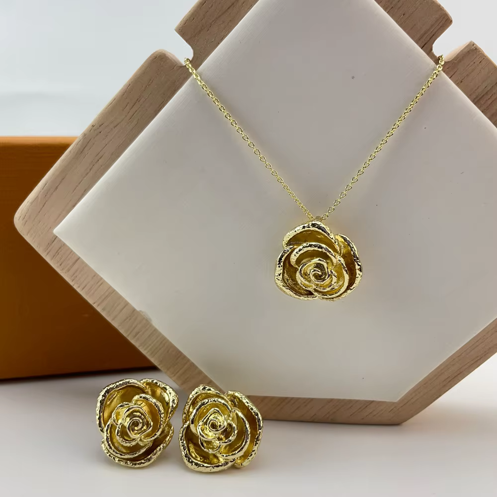 Bijoux classiques à la mode pour femmes, boucles d'oreilles, ensembles romantiques pour fête de mari