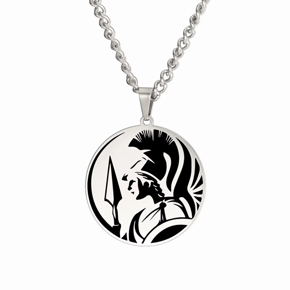 Dawapara Vintage ancien guerrier grec pendentif déesse égyptienne Athena Aphrodite Artemis Apollo sy