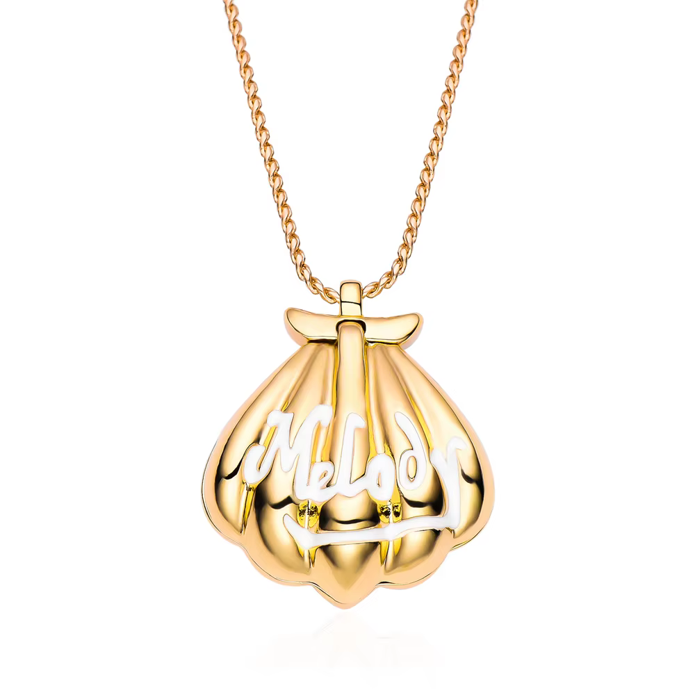 Mode mélodie sirène coquille pendentif Design nouveau luxueux exquis romantique collier bijoux pour