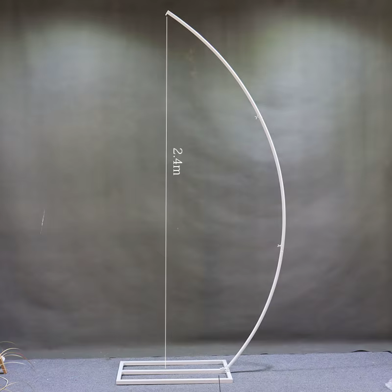 Support de lustre à fleurs de guidage routier, Arches romantiques pour mariage, scène extérieure, al