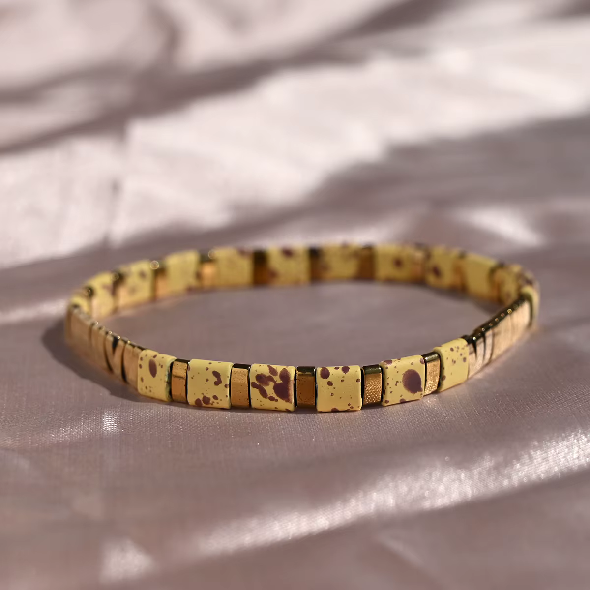 Tila perles Bracelet pour femmes mode nouveau Design hématite empilable coloré charme Pulseras Femme