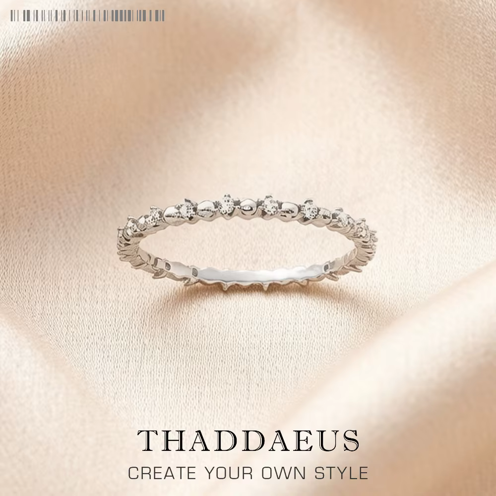 Bague en argent Sterling 2023 pour femmes, bijoux fins avec pierres blanches, cadeau tendance, nouve