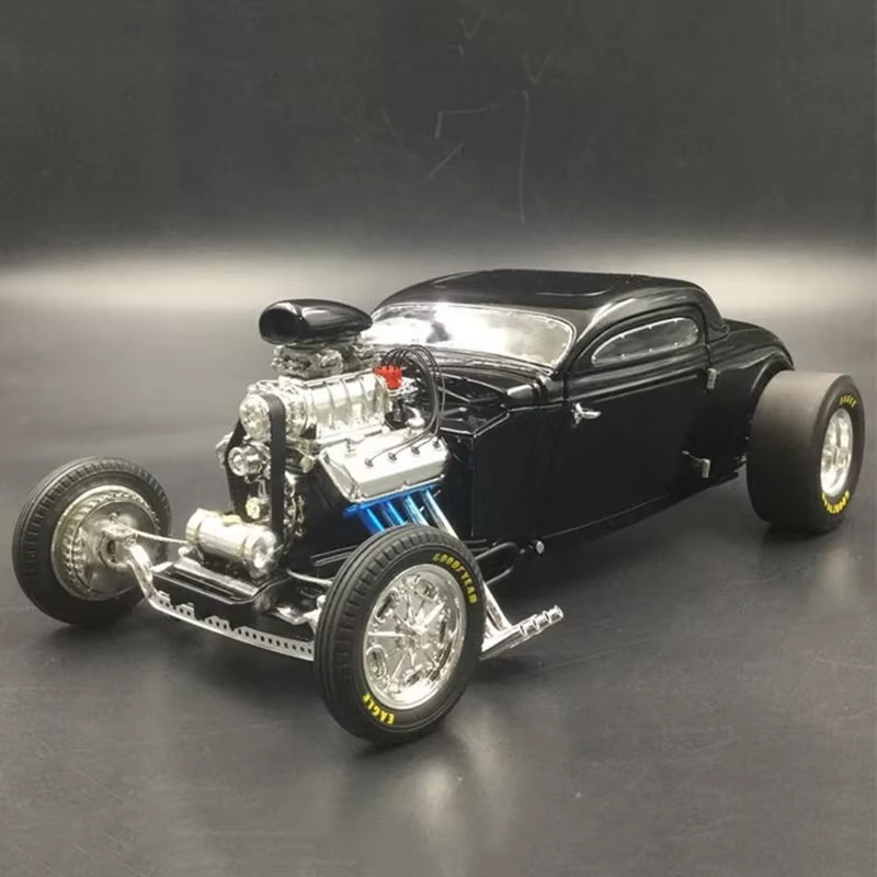 Modèle de voiture en alliage ACME 1:18 Outlaw 1934 Blown Altered, objet de collection décoratif