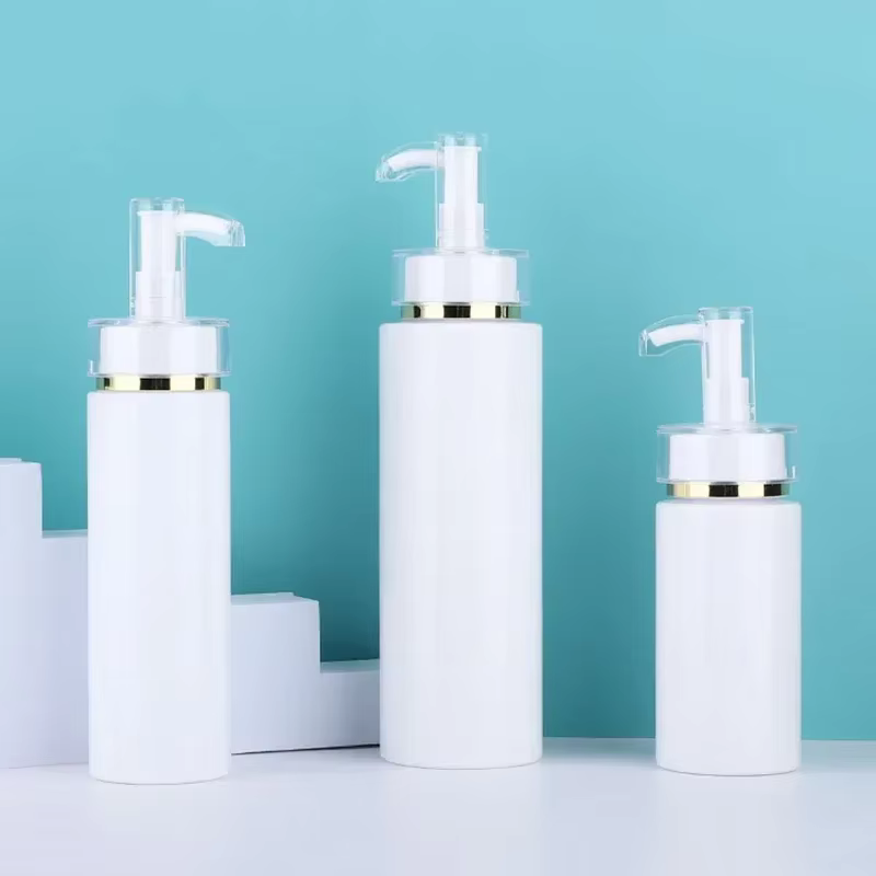 Bouteille à pompe pour Lotion PET, 10 pièces, vide, sous-bouteille de shampoing, pomme de pompe en a