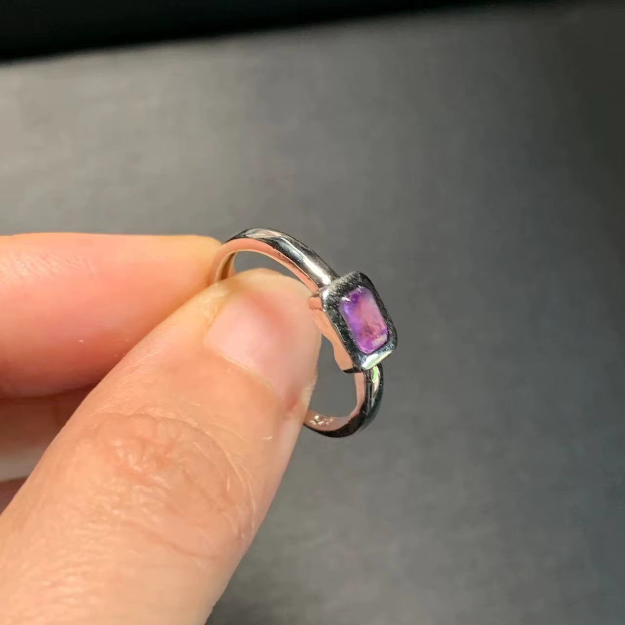 Bague en pierre naturelle Alanding Yst pour femme, matiques faites à la main, bijoux féminins, cadea