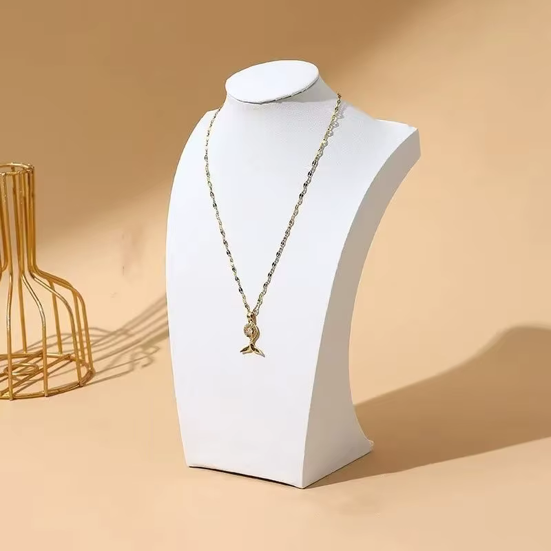 Présentoir de Buste de Bijoux en Velours, Mannequin pour Commode, Présentation, Accessoire de Photog