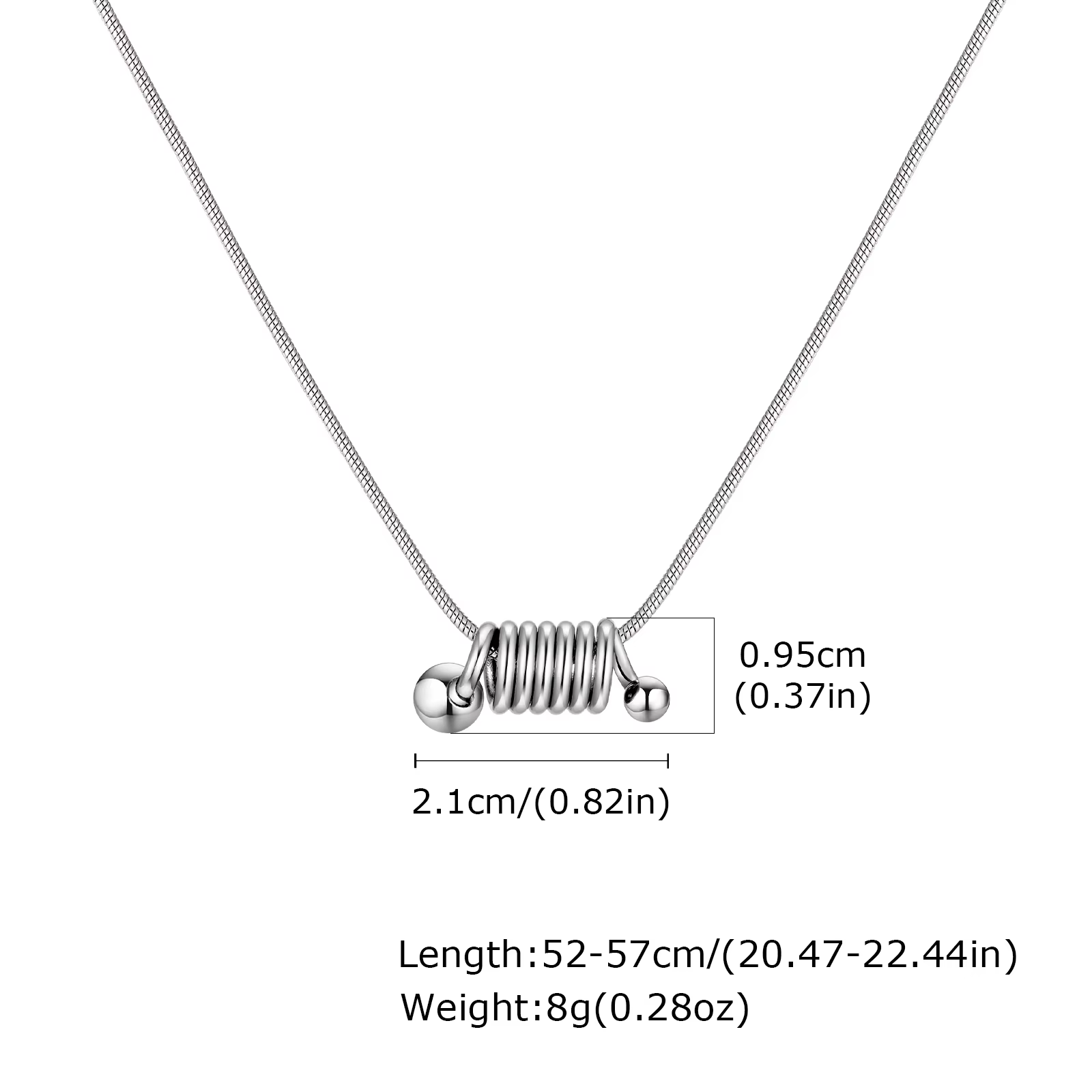Pendentif en forme de printemps pour hommes et femmes, colliers de la présidence, perles, breloque s