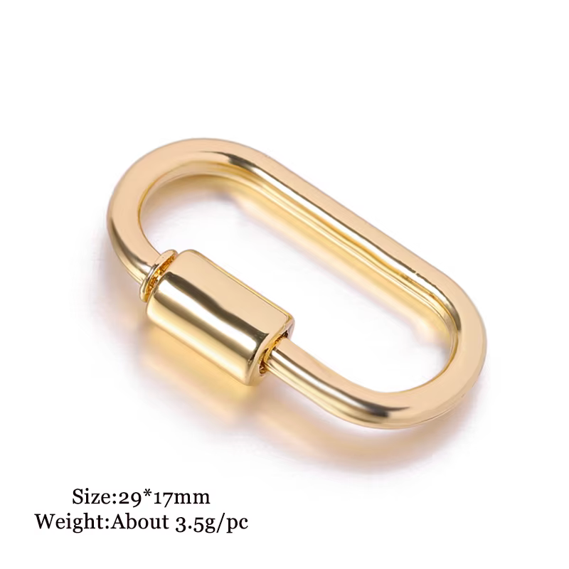 Zcomprend-Fermoirs en Cuivre pour Femme, Bijoux de Bricolage, Accessoires de Collier et Bracelet Fai