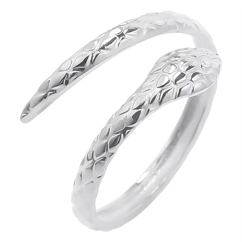 Bague ouverte réglable en acier inoxydable pour hommes et femmes, bijoux plaqués or véritable, annea
