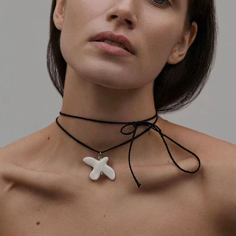 Collier et boucles d'oreilles avec pendentif colombe de la paix blanche pour femmes, Vintage, métal 