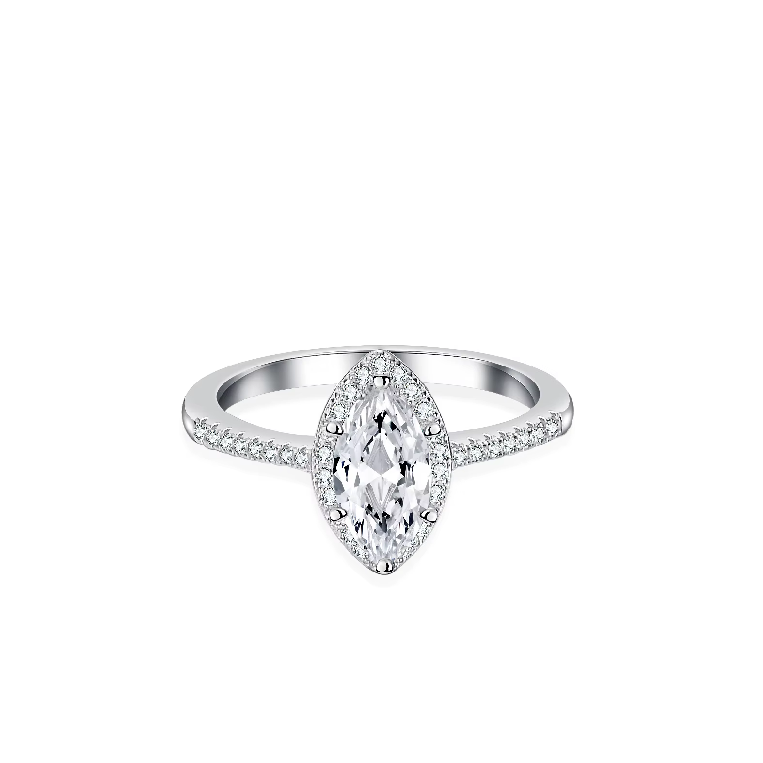 Bague de fiançailles de luxe en moissanite 1CT pour femmes, en platine PT950, or blanc, bijoux de do