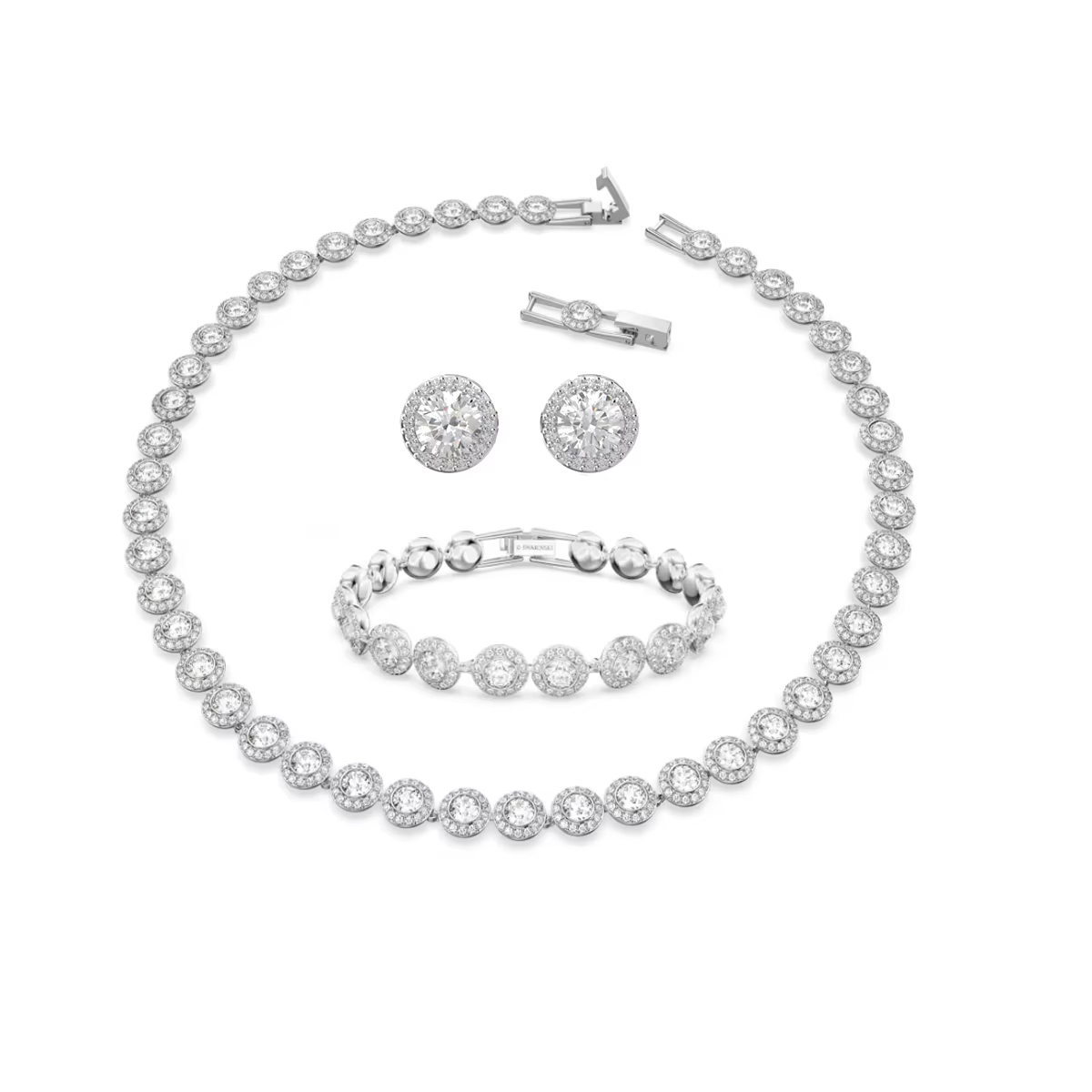 Collier Cœur Breloques d'Amour Original 2025 Nouveaux Ensembles de Bijoux Fins pour Femme Boucles d'