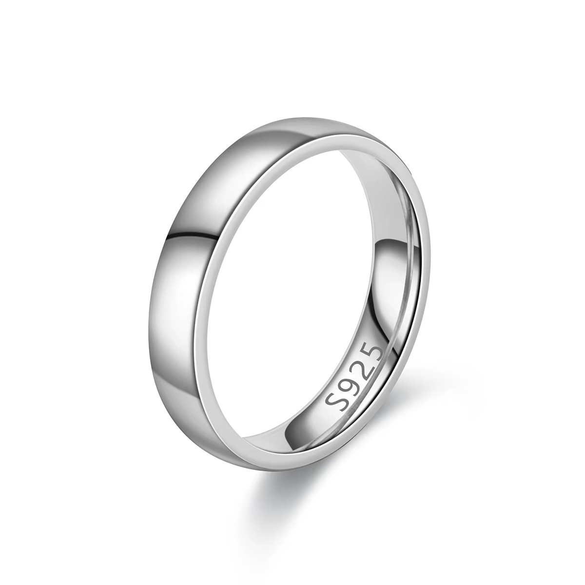 Bague plaquée or couleur mode femme Simple Couple bague de mariage bijoux de fiançailles cadeau