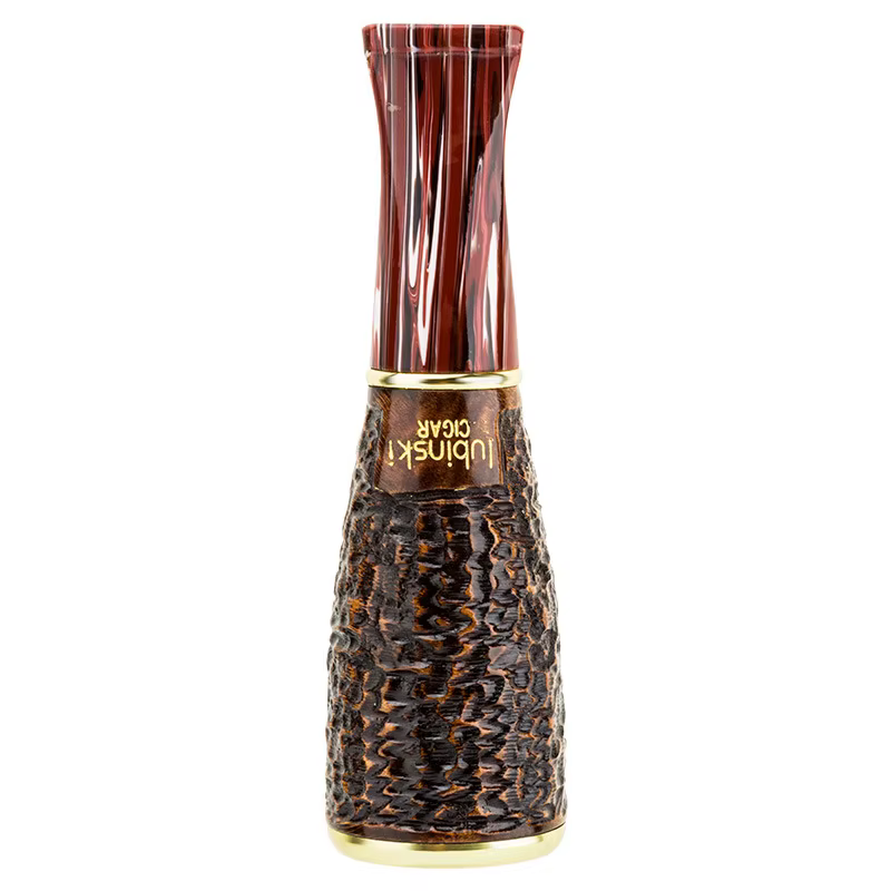 LUBINSKI-Porte-cigare portable, Embouchure de cigare, 4 anneaux trempés, 38, 45, 50, 57 anneaux, Lux