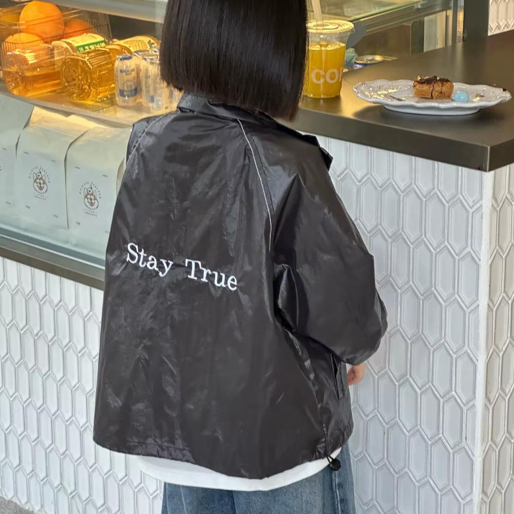 Filles manteau 2025 automne et hiver nouveaux vêtements pour enfants Style coréen fille bébé broderi