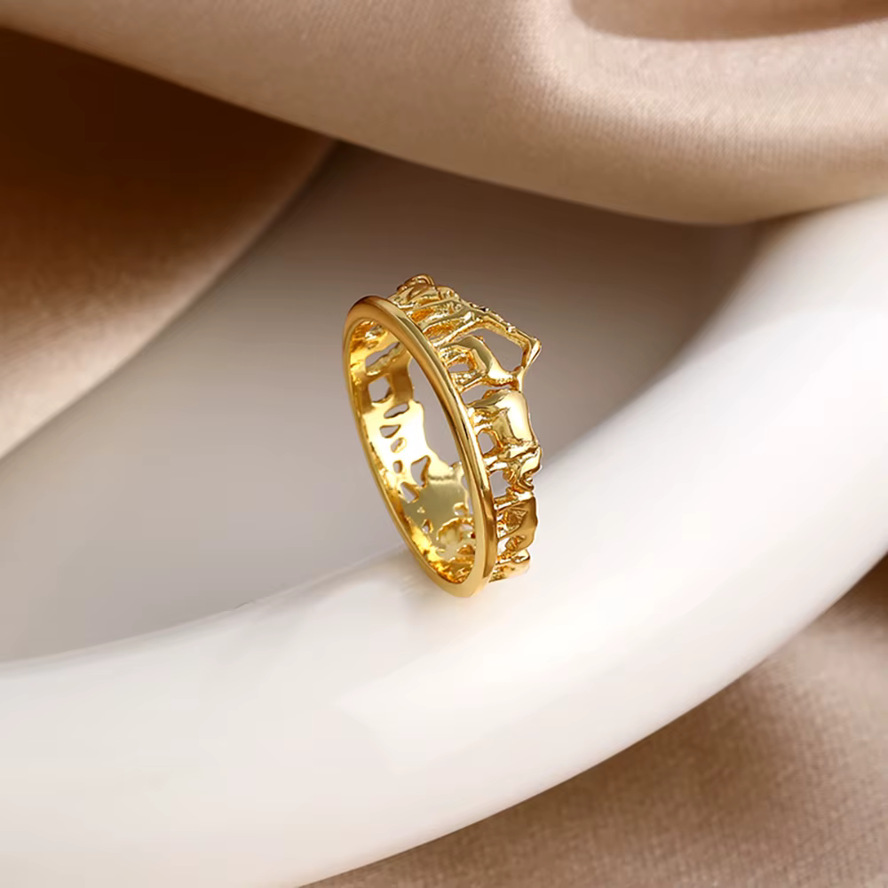 Bagues empilables vintage 2026 en argent sterling 925 pour femmes, design couronne ajourée, bijoux d