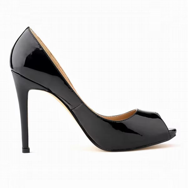 Escarpins Sexy à Bouche de Poisson pour Femme, Talons Hauts de 11cm, Style Spectacle, ixd'Été, Blanc