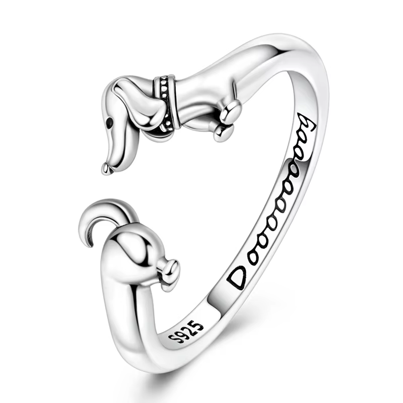 Bagues ouvertes en argent Sterling 925 pour femmes et filles, bijoux originaux, cadeaux d'anniversai