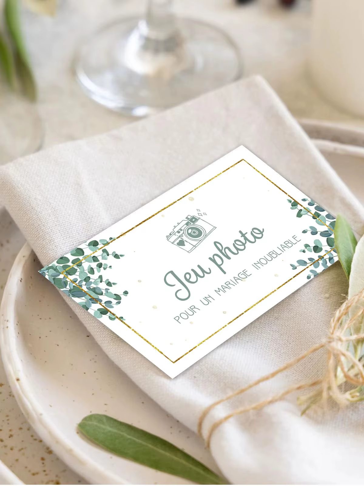 50 défis de photos de mariage français, 40 tâches de défi différentes et 10 cartes de mariage invité