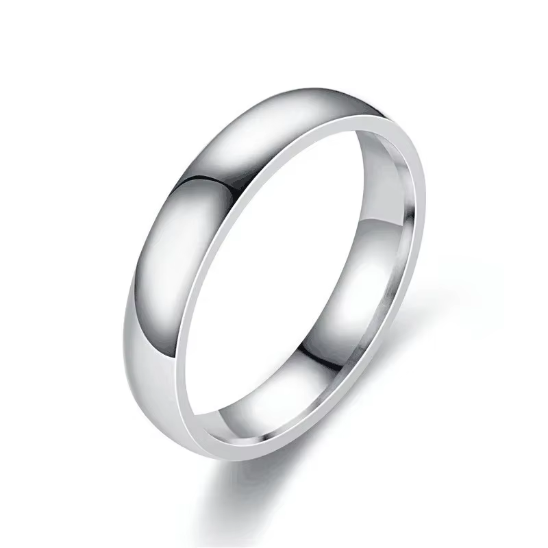 Bague de luxe classique en or blanc 18 carats, ne se décolore jamais, Solitaire 2 carats, zircone Di