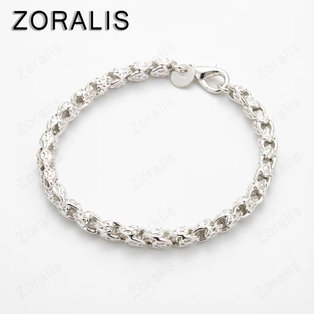 Bracelet chaîne en or 18 carats pour femmes et hommes, bijou élégant et tendance, idéal pour mariage