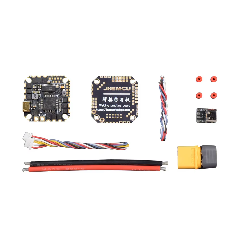 JHEMCU GHF722AIO-HD 40A AIO contrôle de vol ESC tout-en-un 2-6S pour FPV Freestyle CinewhoopFPV Raci