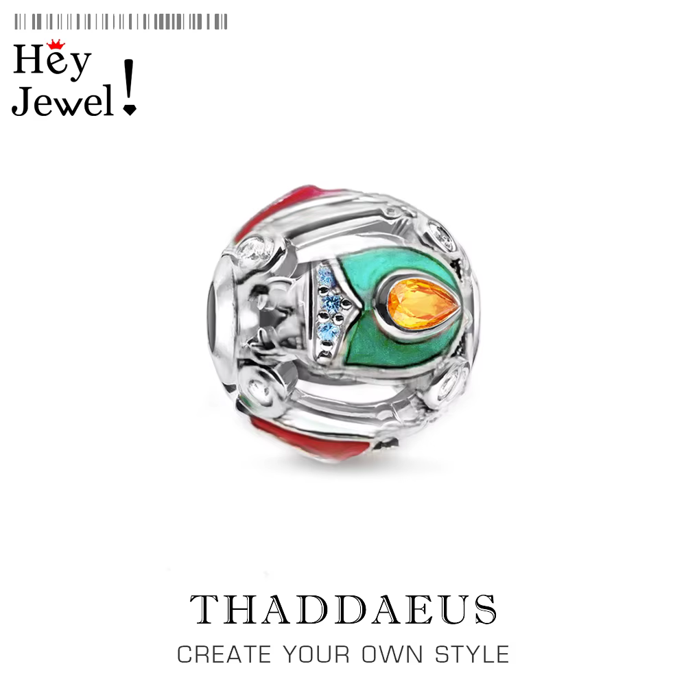 Perles colorées coccinelle Bug, tout nouveau, en argent Sterling 925, bijoux européens, accessoires,