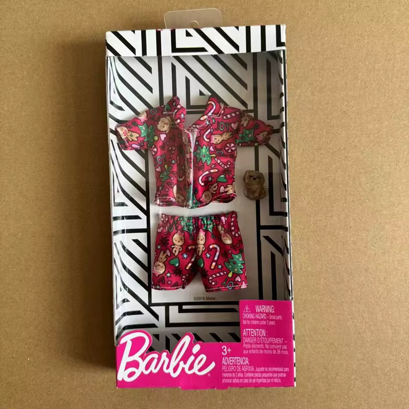 Barbie – ensemble de vêtements de poupée authentique, tenues à pois, habillage, temps de jeu, access