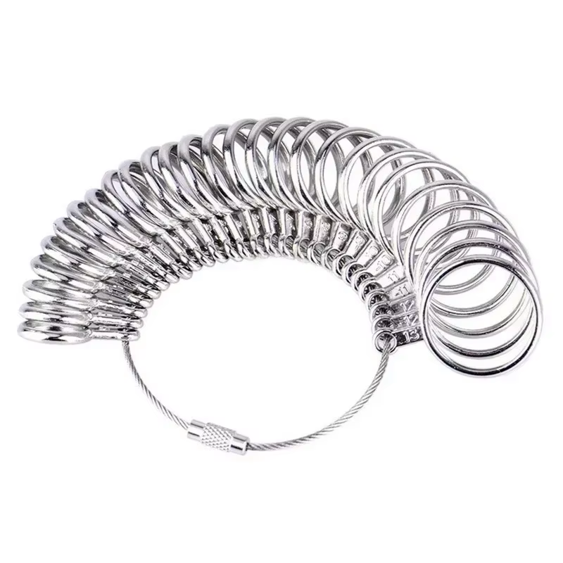 Ensemble d'outils de mesure de jauge d'anneau en métal, bâton de mandrin de jauge, outil de doigt, é