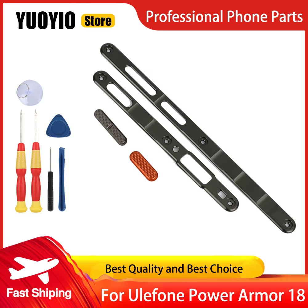 Bande latérale pour Ulefone Armor 33 Pro, Armor 34 Pro, Power Armor 18, 18T – Cadre de décoration mé