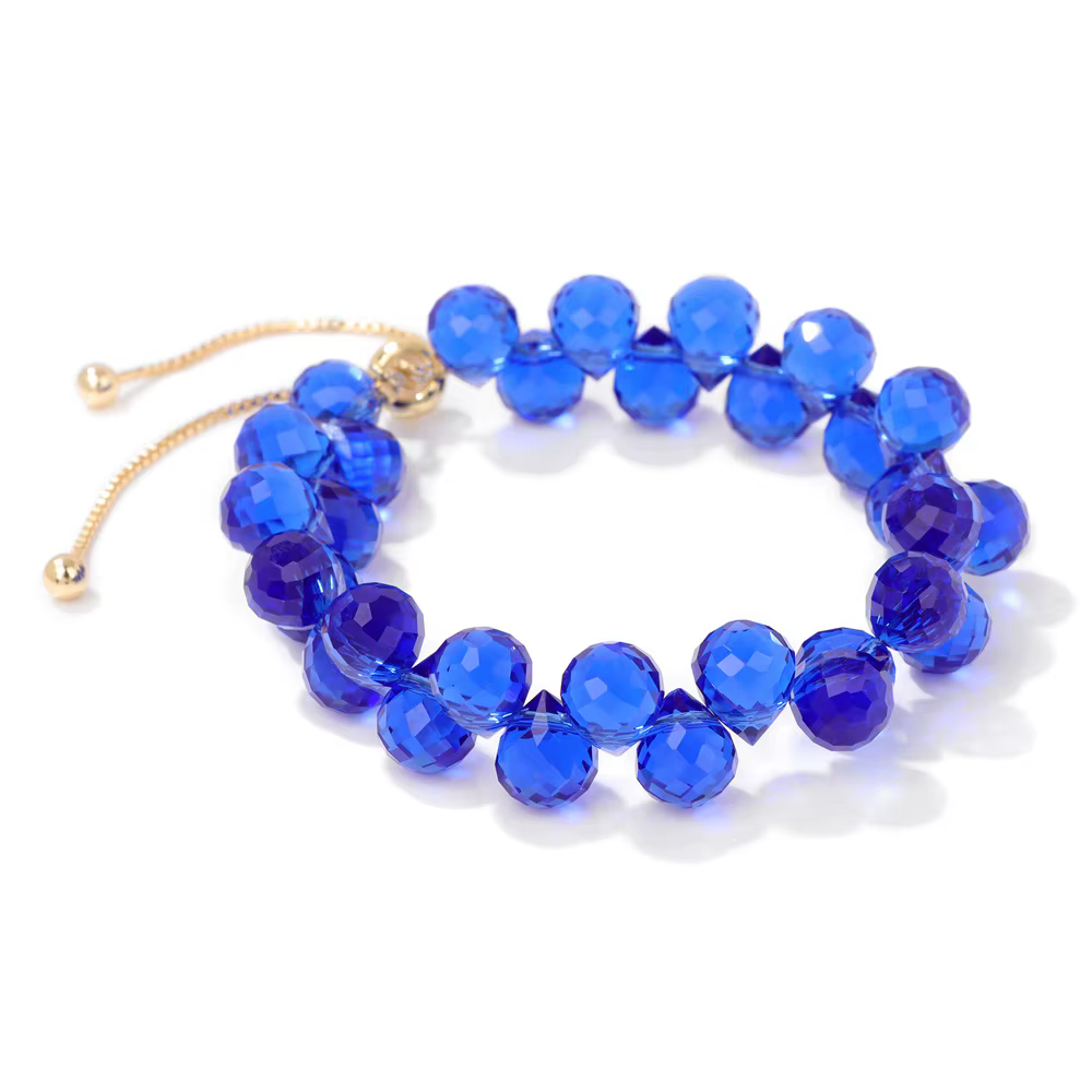 Bracelet en cristal autrichien brillant pour hommes et femmes, bracelets en pierre de verre tchèque,