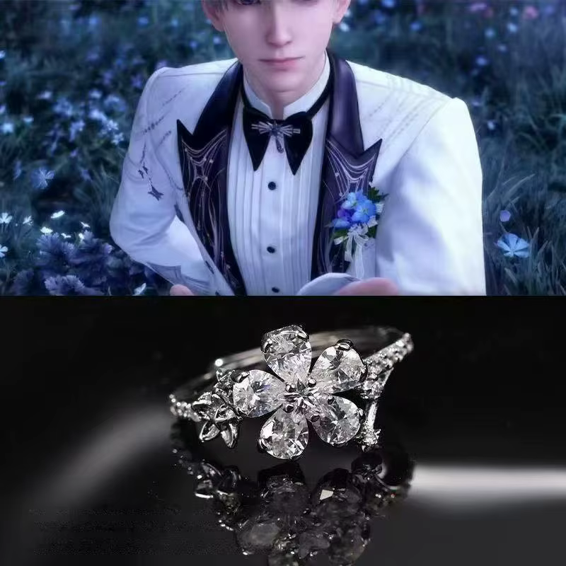 ​ ​ Bague de proposition d'amour et d'espaces profondes Xavier Zayne Rafayel Sylus Caleb Cos édition