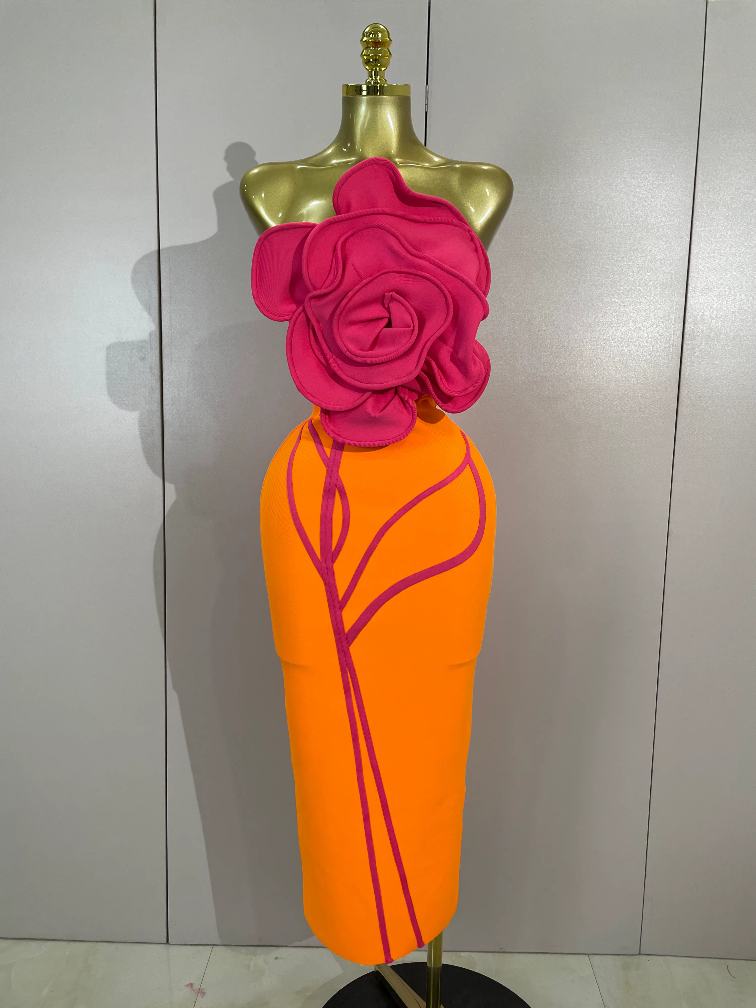 Robe longue de soirée élégante et luxueuse pour femme, style célébrité, pour club, fête, anniversair