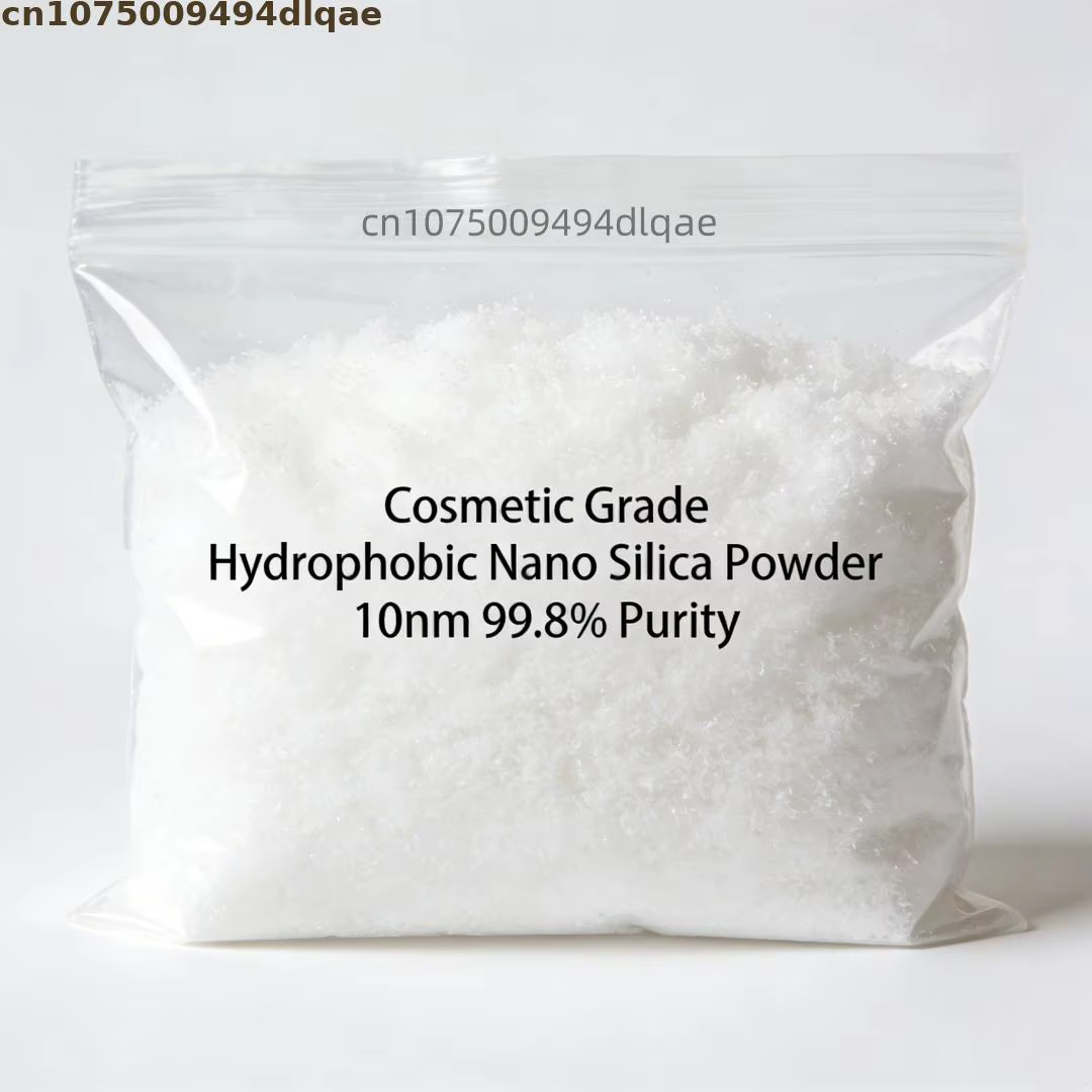 Poudre de nano-silice oléophile de 10 nm, pureté 99,8 %, agent de couplage, dioxyde de silicium modi