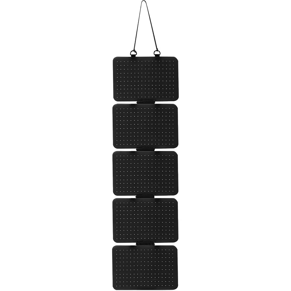Organisateur de bijoux pliable en feutre, panneaux de présentation murale à 5 niveaux pour boucles d