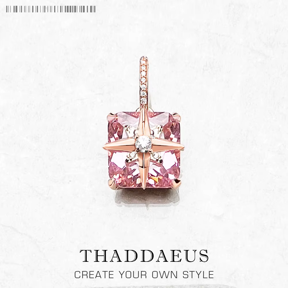 Étoile plaquée or Rose avec pendentif en pierre, nouveaux bijoux à la mode, cadeau romantique pour f
