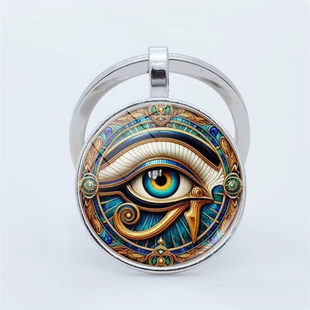 Horus Eye – porte-clés à motif d'oeil égyptien pour hommes, bijoux pendentif, accessoires, cadeau, n