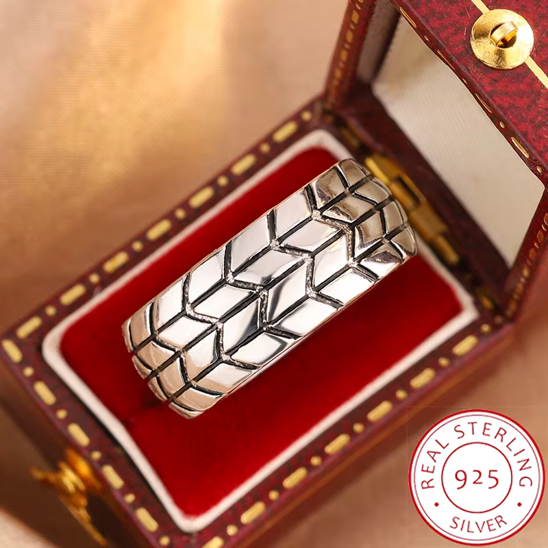Bagues pour hommes et femmes, bijoux en forme de pneu, bijoux de fête, bijoux de Style Hip-hop, bagu
