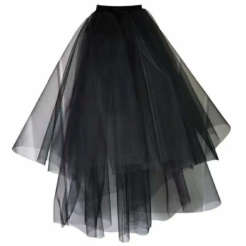 Voile de Tête Noir Vintage pour Patients de Mariage, Double Couche, en Gaze, Maille, Dentelle, pour 