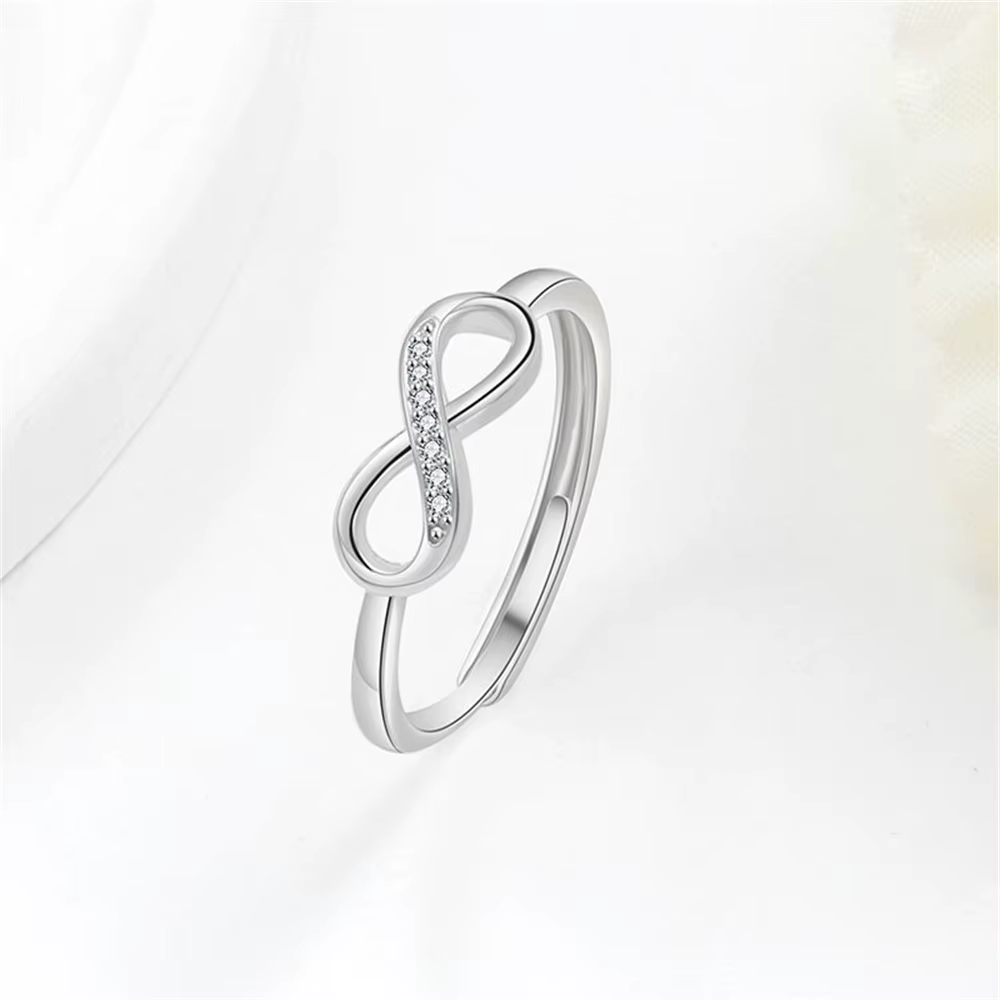 Lihong – bague Mobius en argent Sterling 925 pour femmes, accessoire de bijoux à la mode Unique avec