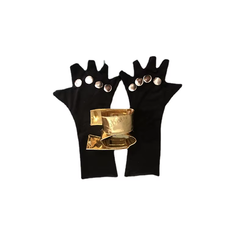 JoJo's Ives Arre Adventure Cosplay Costume pour hommes et femmes, tenue d'Halloween trempée, gants e