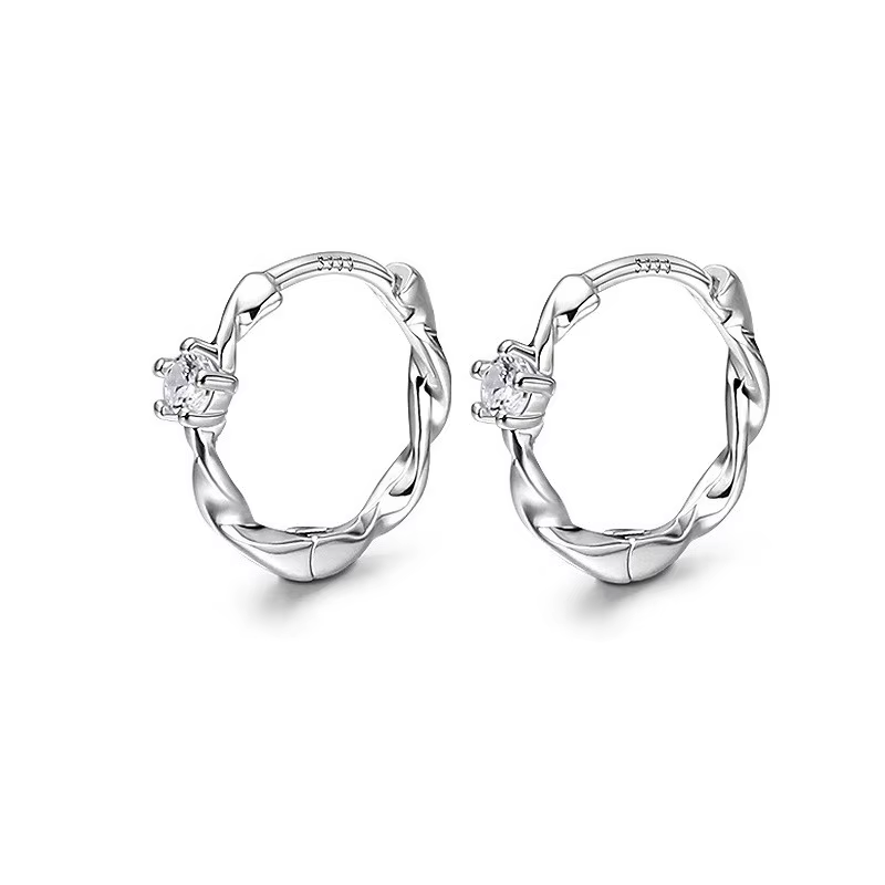 Boucles d'oreilles en argent Sterling 925 pour femmes, bijoux de créateur élégants et de luxe, vente