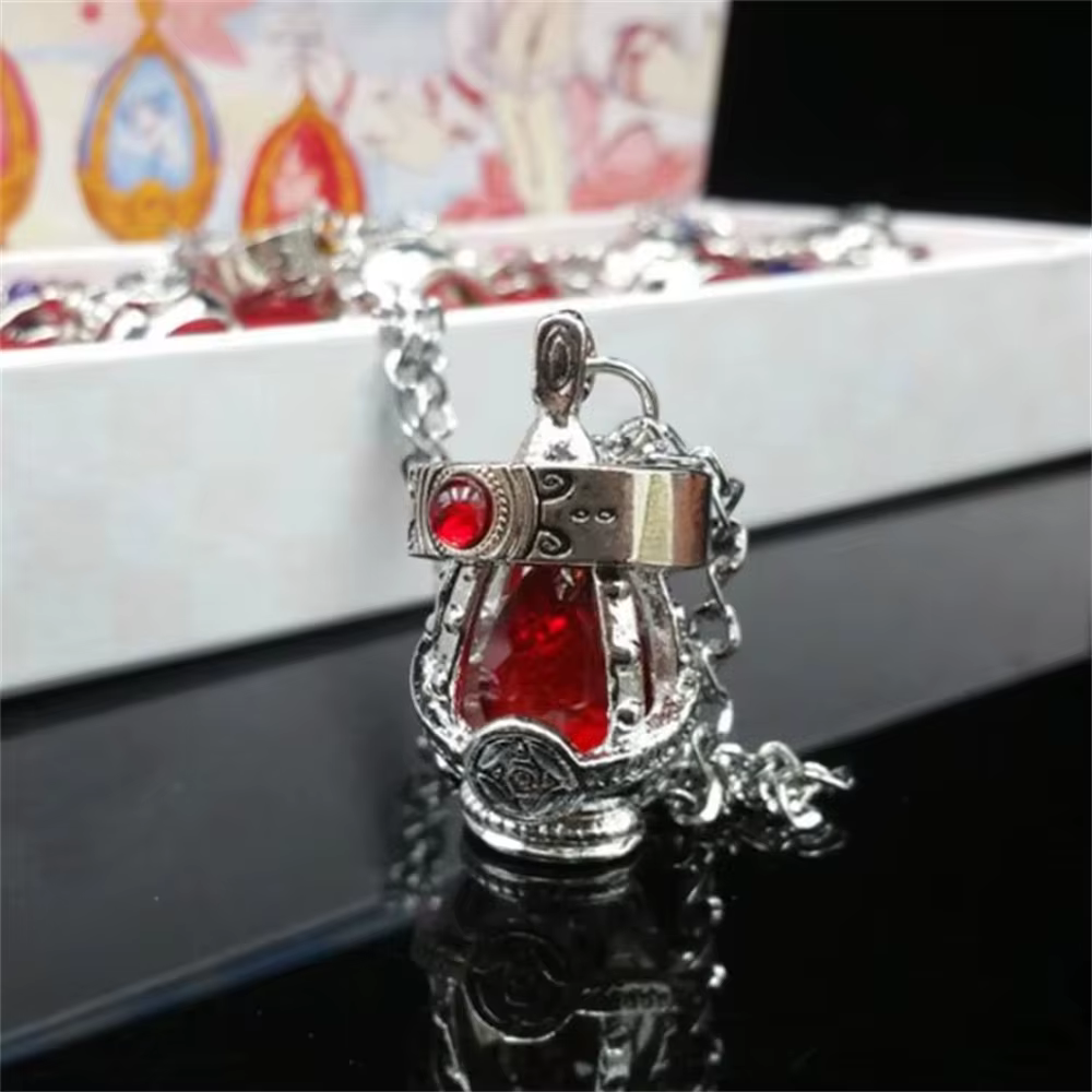Collier et bague en cristal Anime Puella Magi Madoka Magica Soul Gem, accessoires de cosplay, bijoux