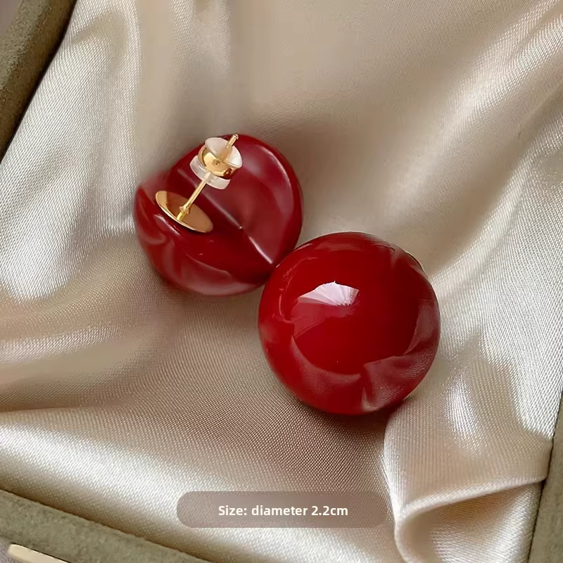 Boucles d'oreilles clous minimalistes imitation perle pour femme, bijoux de mode polyvalents pour le